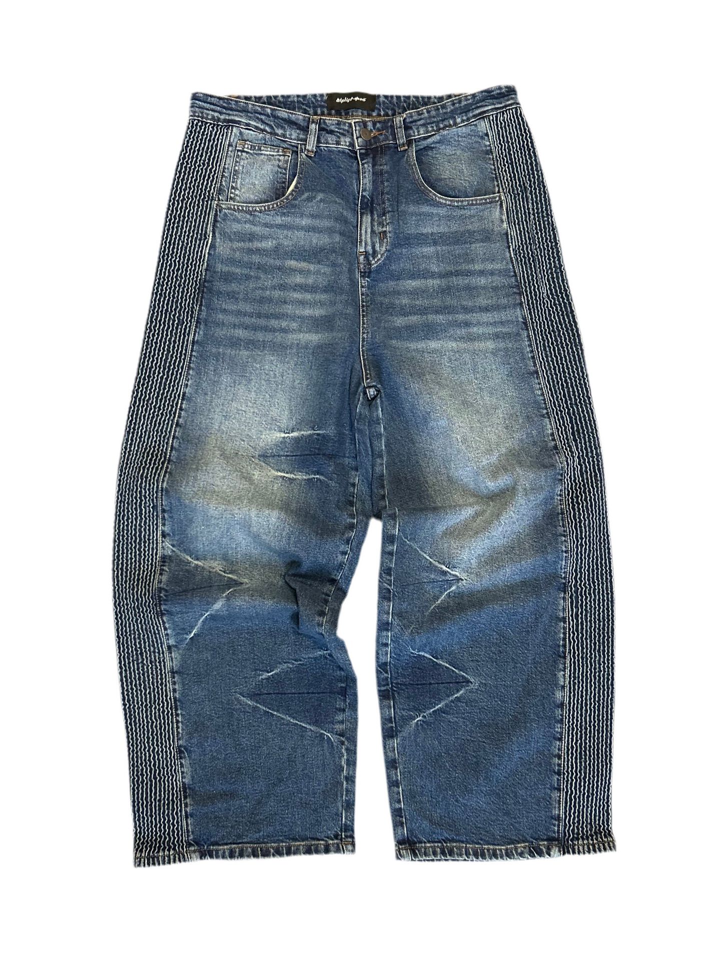 DENIM TRACKPANTS 'BLUE'