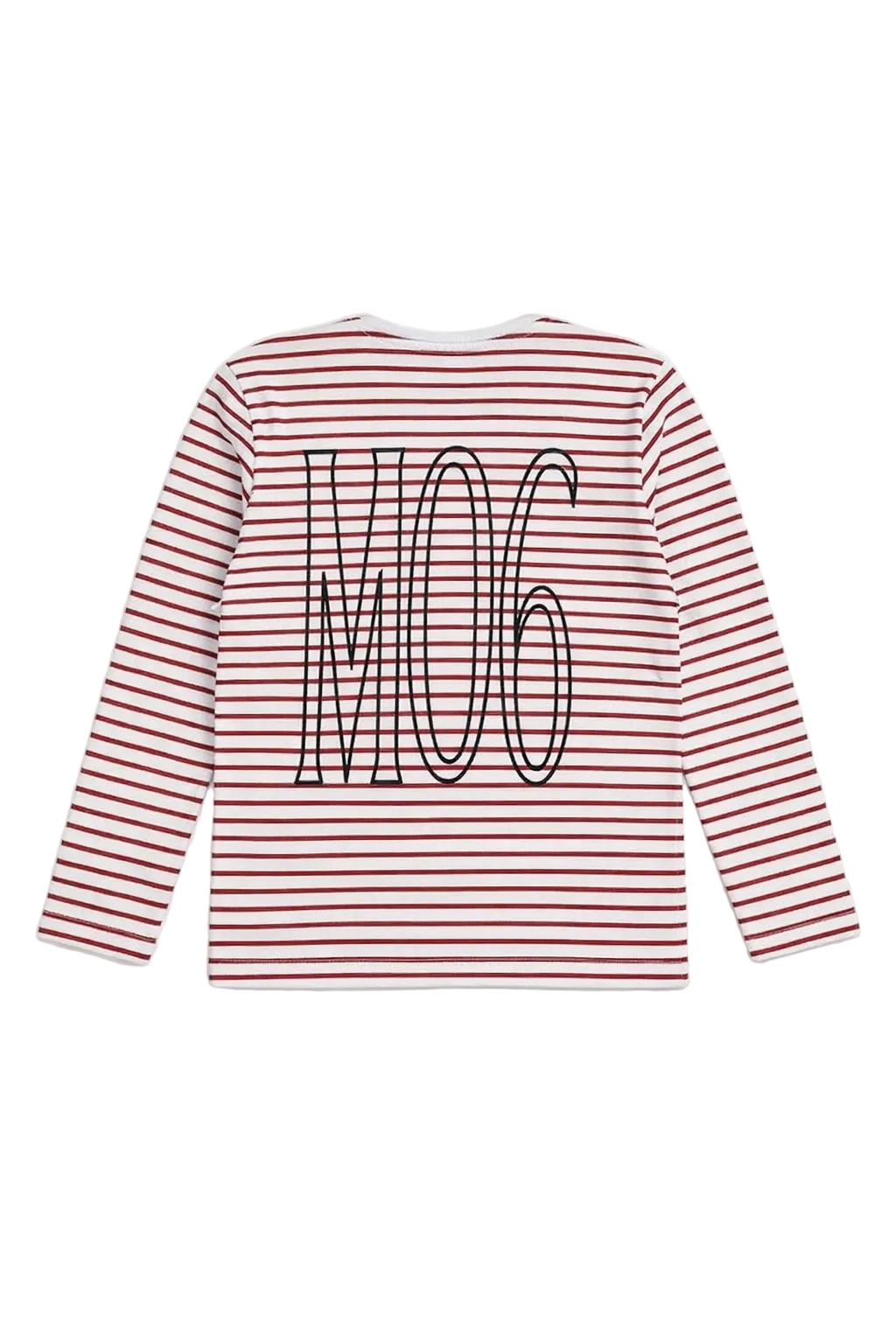 STRIPED MO6 LONGSLEEVE 'RED'