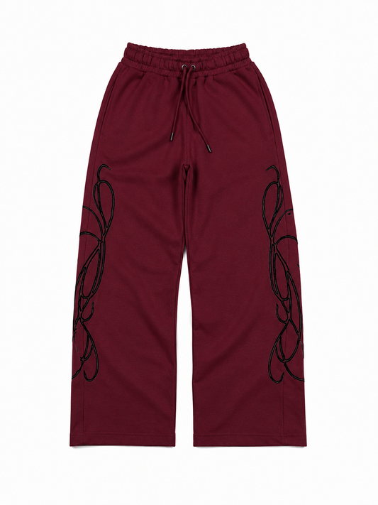 FLUX JOGGER - DARK RED