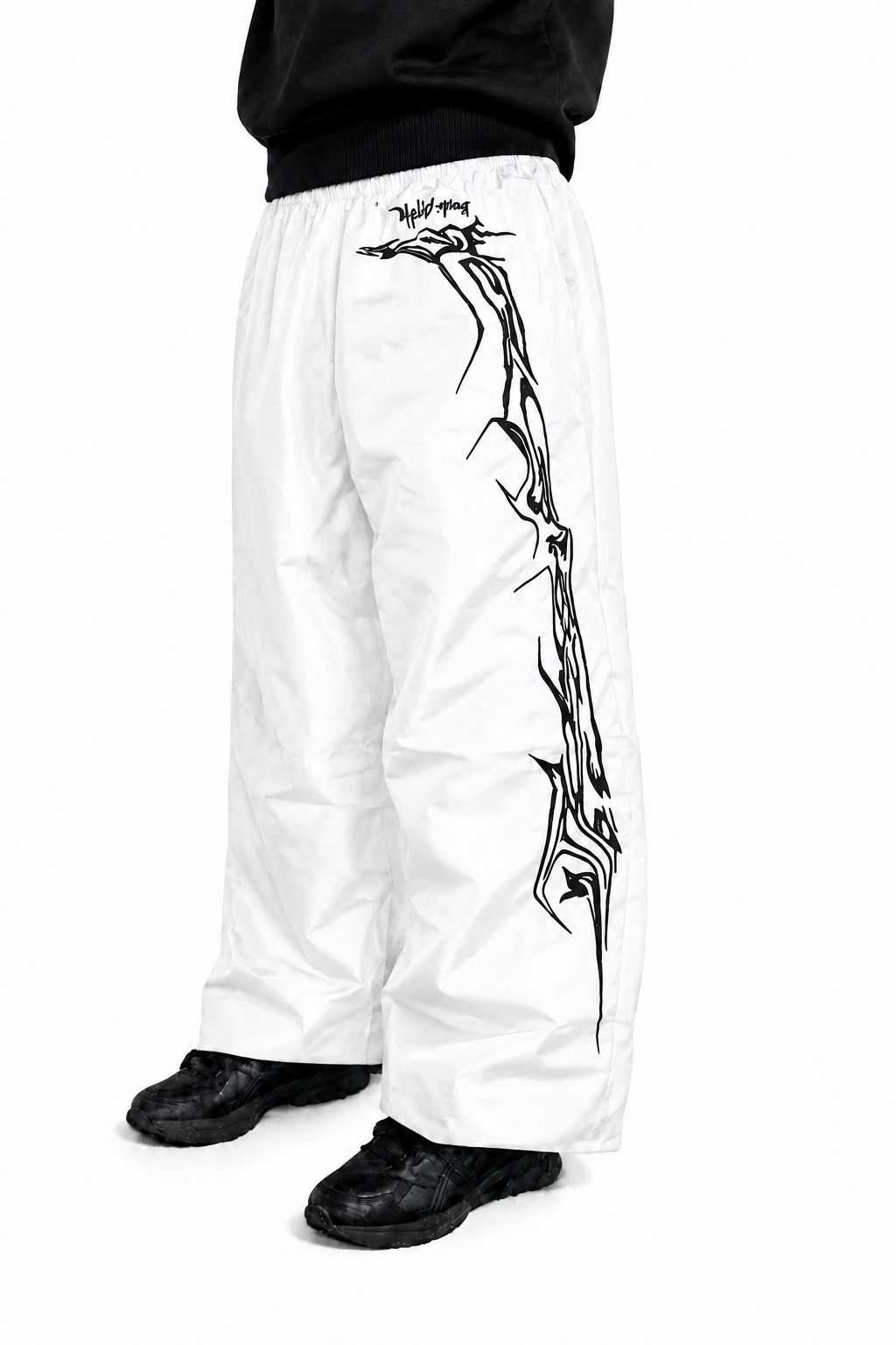 TRACK PANTS "WHITE"