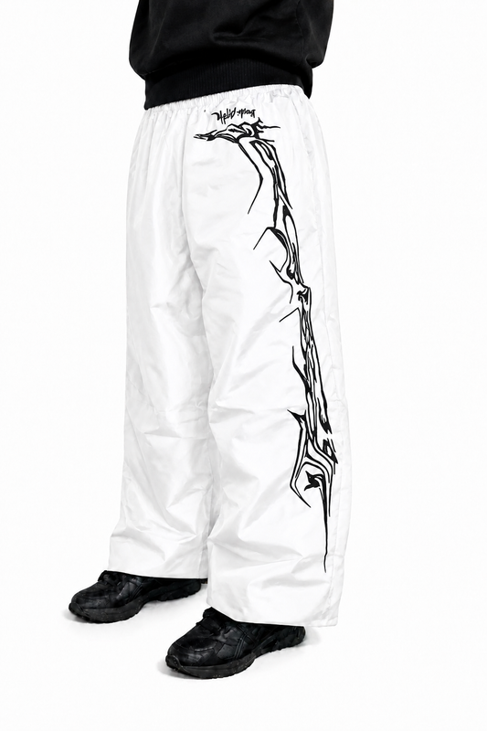 TRACK PANTS "WHITE"