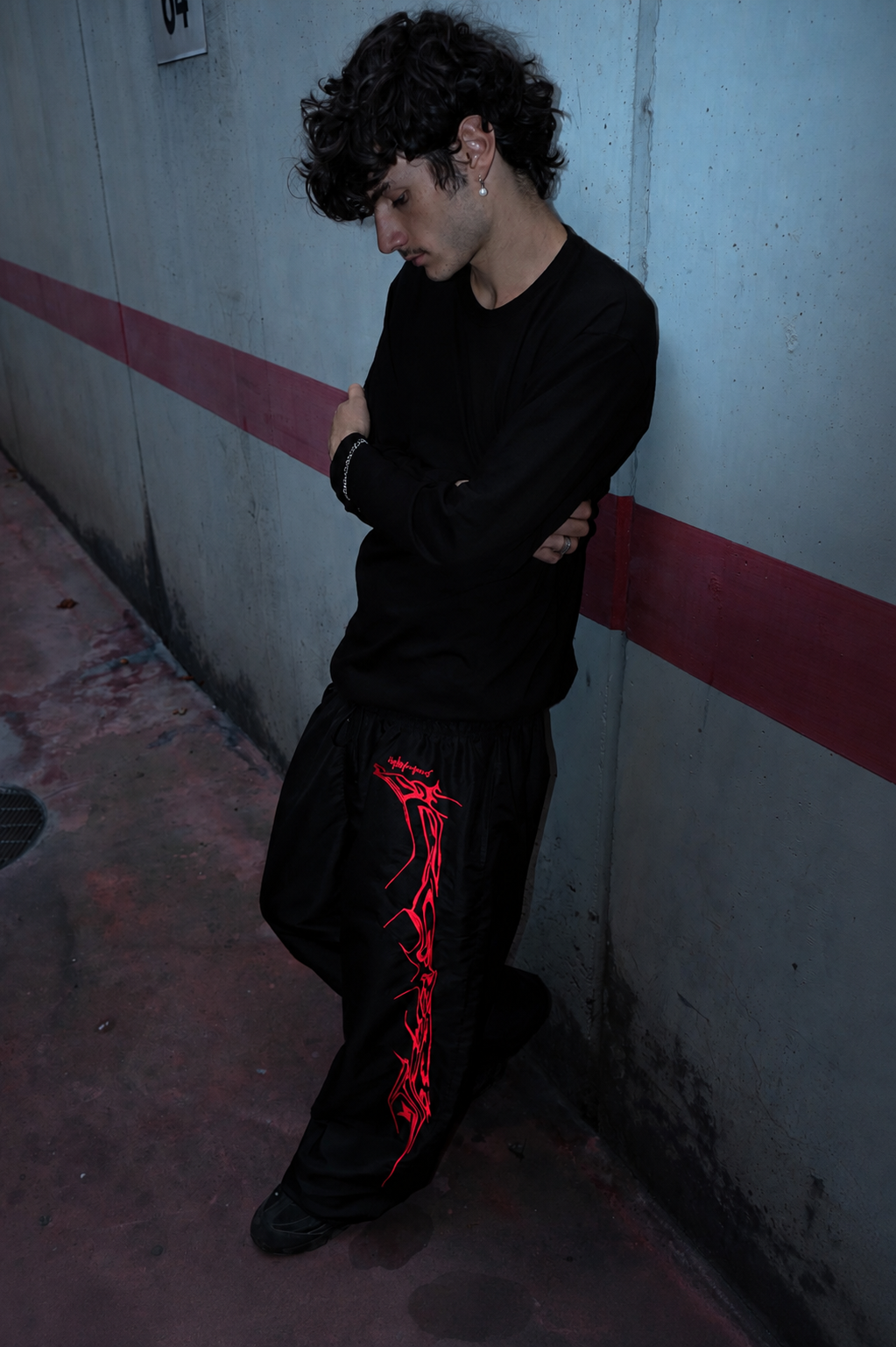 TRACK PANTS "BLACK"