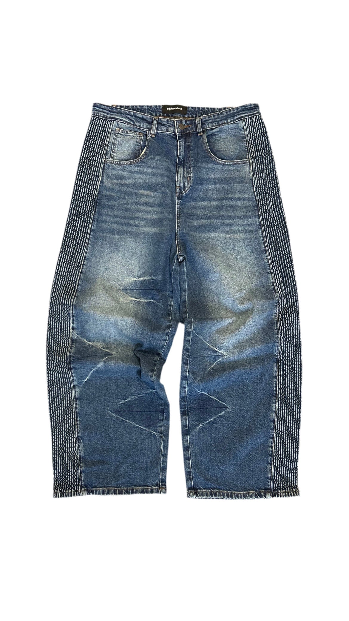 DENIM TRACKPANTS 'BLUE'