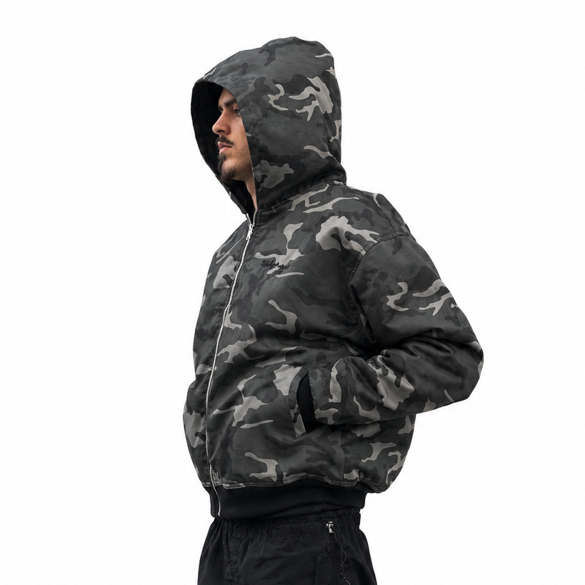 REVERSIBLE CAMO JACKET