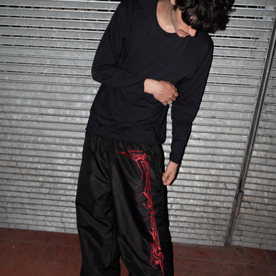 TRACK PANTS "BLACK"