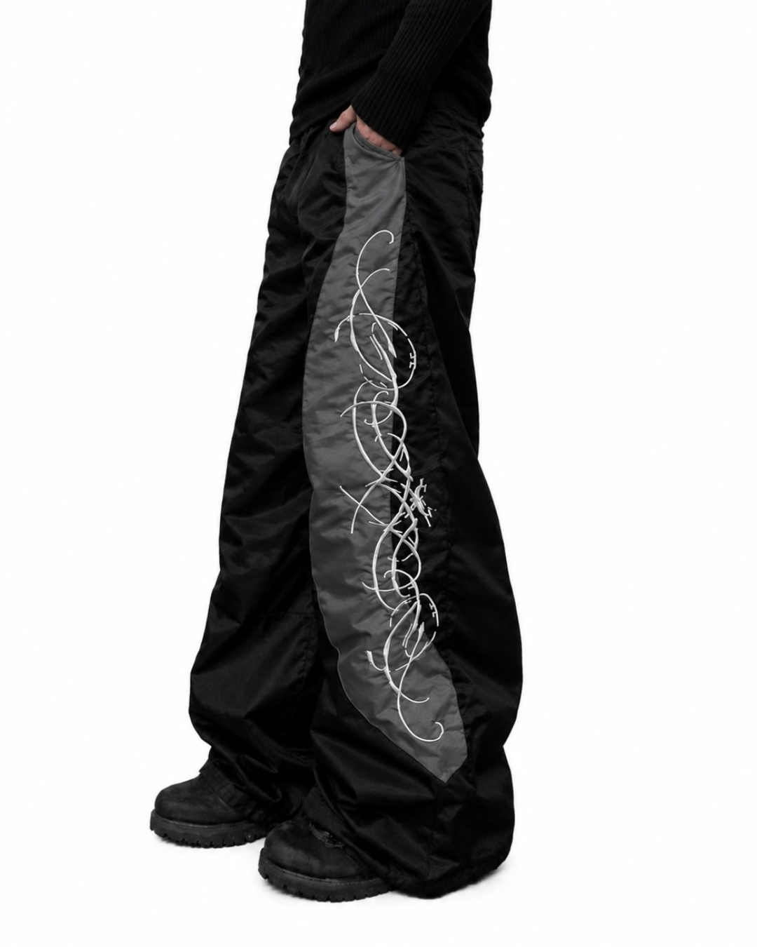 SPIRAL TRACK PANTS